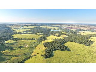 SOUTH END TRACT 4, LOOKING NORTH ELEVATED - LARGE KANSAS AUCTION - 7,672+/- ACRES OFFERED IN 12 TRACTS IN CHAUTAUQUA COUNTY, KANSAS
